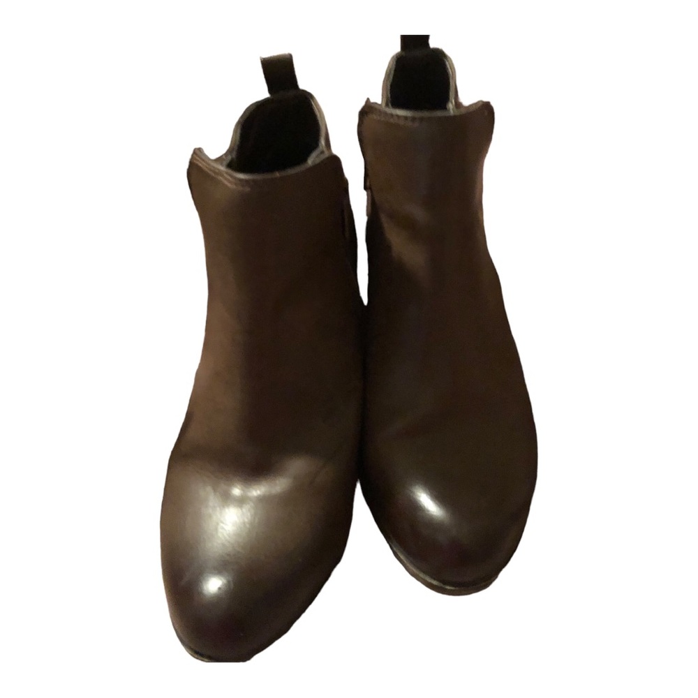 Brown booties